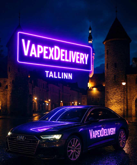 Vapex.Delivery — Fast vape delivery across Tallinn, straight to your door.